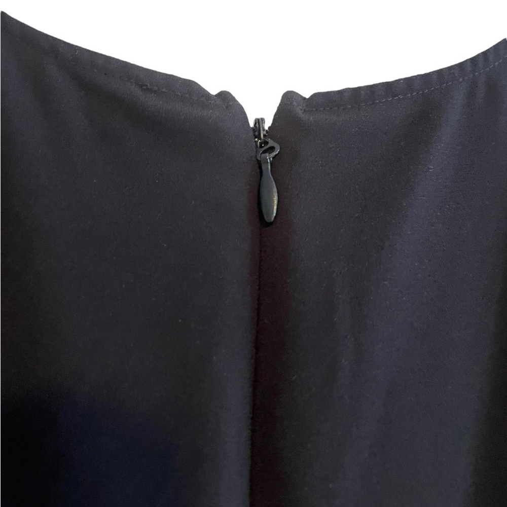 Eloquii Black V-Neck Sleeveless Wide-Leg Jumpsuit - Picture 6 of 7